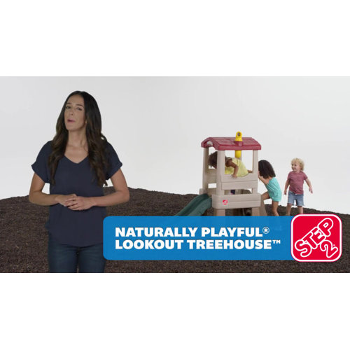 Step2 Naturally Playful Lookout Treehouse Climber & Reviews Wayfair